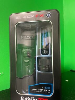 BaBylissPRO Black FX One-Battery System Clipper – Black